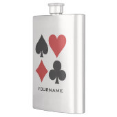 Flacon de coutume de joueur de carte (Gauche)