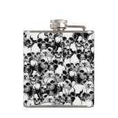 Flacon de crânes en métal (Dos)