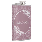 Flacon de Damas Mauve élégant (Droite)