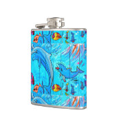 flacon de dauphins riant (Gauche)