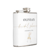 Flacon de douche de mariage moderne (Droite)