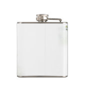 Flacon de douche de mariée verdure (Dos)