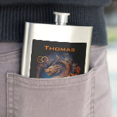 Flacon de dragon Abstrait (En situation)