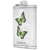 Flacon de fleurs de papillon vert (Gauche)