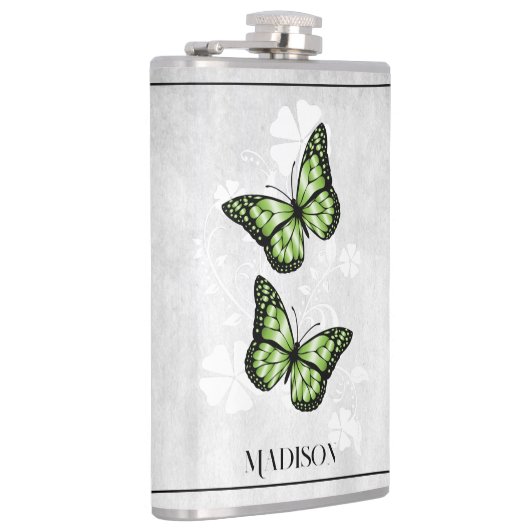 Flacon de fleurs de papillon vert (Droite)