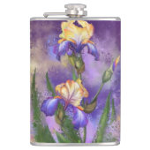 Flacon de fleurs d'iris (Devant)