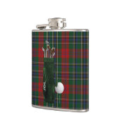 Flacon de golf monogramme Clan MacLean Tartan Plai (Gauche)
