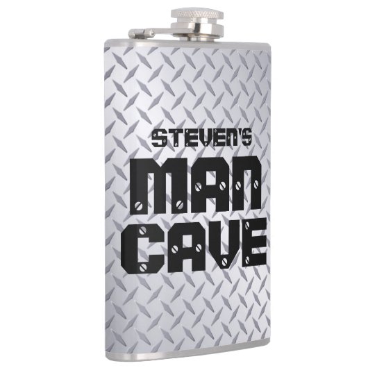 Flacon de grotte homme personnalisé avec inox (Droite)