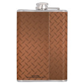 Flacon de grotte homme personnalisé - Plaque de di (Dos)