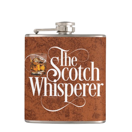 Flacon de hanche à whisky écossais (Devant)