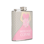 Flacon de hanche appelé par robe de rose de (Droite)