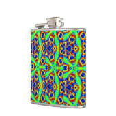 flacon de hanche aux étoiles vertes (Gauche)