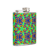 flacon de hanche aux étoiles vertes (Droite)