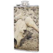 Flacon de hanche avec le crâne de Buffalo (Gauche)