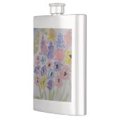 Flacon de hanche classique Fleur sauvage d'été (Gauche)