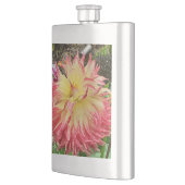 Flacon de hanche classique rose et jaune Dahlia (Gauche)