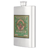 Flacon de hanche d'acier inoxydable d'absinthe (Gauche)