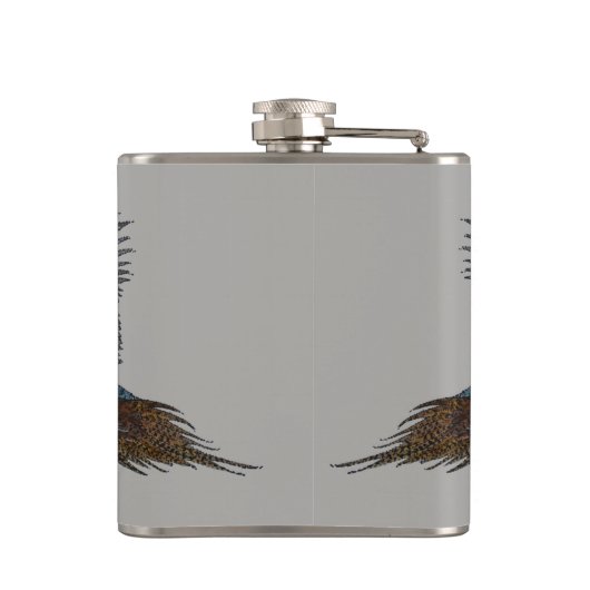 Flacon de hanche de faisan en vol (Dos)