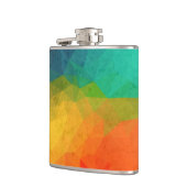 Flacon de hanche design 7 oz Nutcase - Multicolore (Gauche)