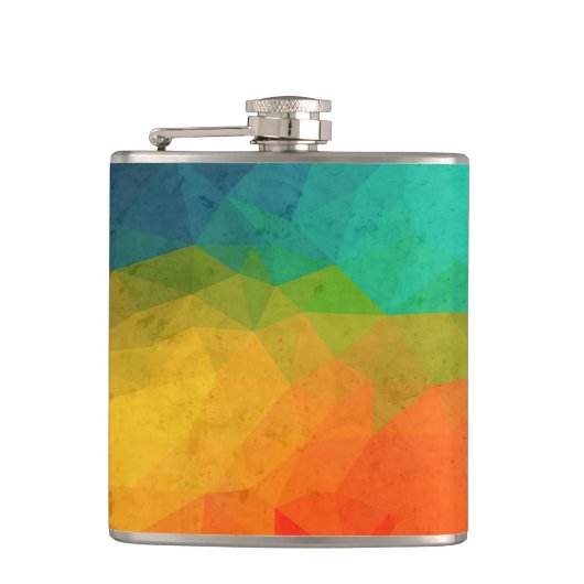 Flacon de hanche design 7 oz Nutcase - Multicolore (Devant)
