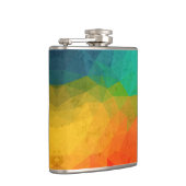 Flacon de hanche design 7 oz Nutcase - Multicolore (Droite)