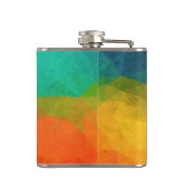 Flacon de hanche design 7 oz Nutcase - Multicolore (Dos)