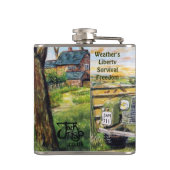 Flacon de hanche d'I77ml (Dos)