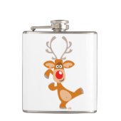 Flacon de hanche Reindeer Dansant (Devant)