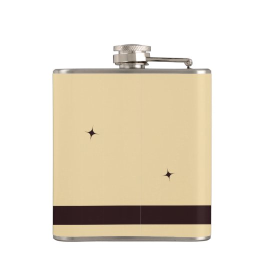 Flacon de hanche Vintage rétros (Dos)