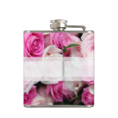 Flacon de hanches de roses et de roses blanches pe (Dos)