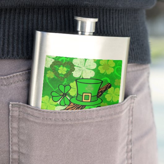 Flacon de la Saint Patrick (En situation)