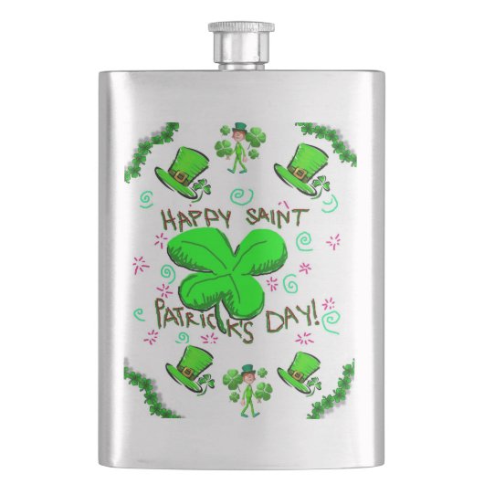 Flacon de la Saint Patrick (devant)