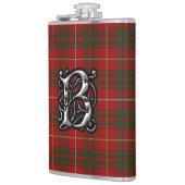 Flacon de l'Ecosse de tartan de Bruce de clan (Gauche)