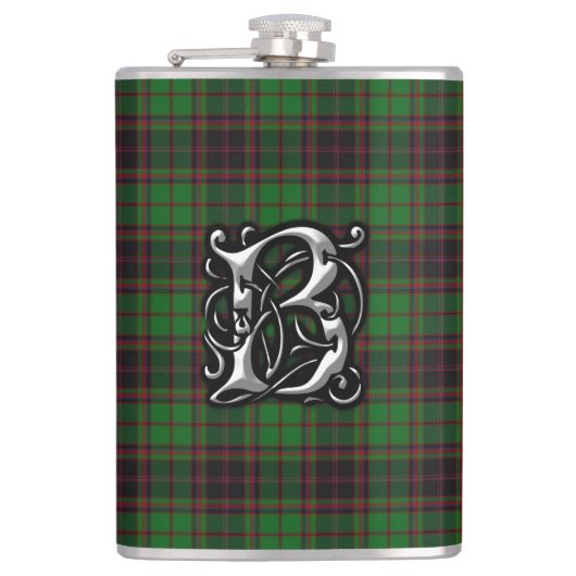 Flacon de l'Ecosse de tartan de Buchan de clan (Devant)
