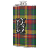 Flacon de l'Ecosse de tartan de Buchanan de clan (Gauche)