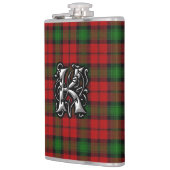 Flacon de l'Ecosse de tartan de Kerr de clan vieux (Gauche)