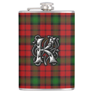 Flacon de l'Ecosse de tartan de Kerr de clan vieux