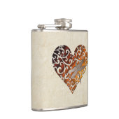 Flacon de libellule cardiaque et métallique (Droite)