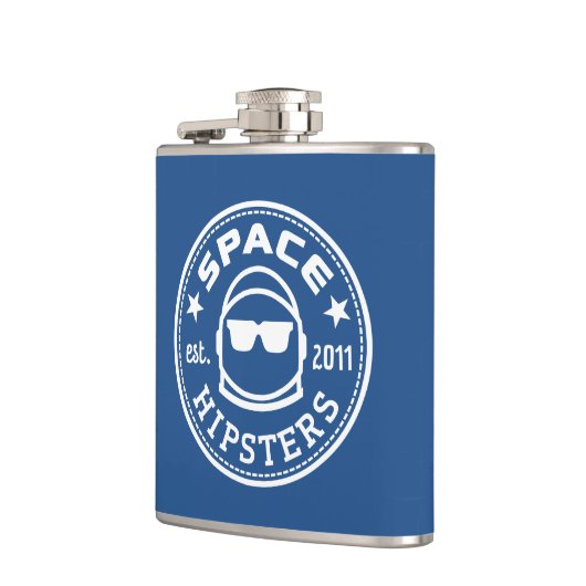 Flacon de logo de hippies de l'espace ! (Gauche)