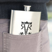 Flacon de logo de rr (En situation)