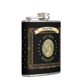 Flacon de lune avec votre nom ou vos initiales (Droite)