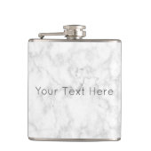 Flacon de marbre blanc fait sur commande (Devant)