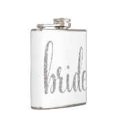 Flacon de mariée en argent, police de parties scin (Droite)