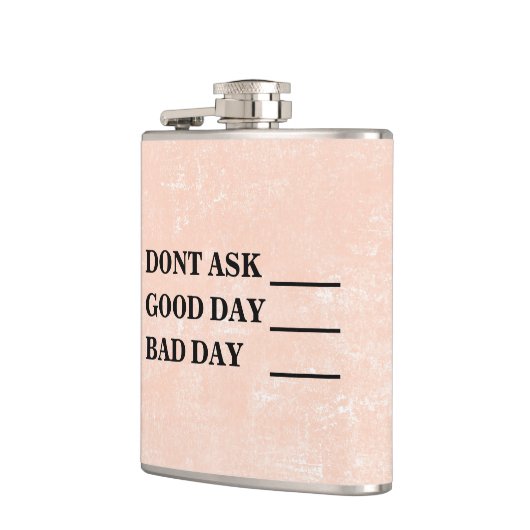 Flacon de mesures de boisson amusantes en noir et  (Gauche)