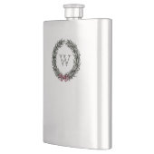 Flacon de monogramme Laurel Wreath (Gauche)