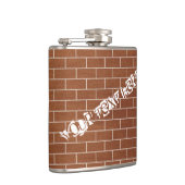 Flacon de mur de briques avec texte personnalisé (Droite)