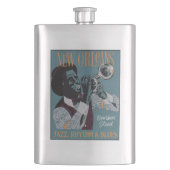 Flacon de musique de la Nouvelle-Orléans (devant)