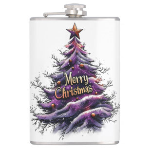 Flacon de Noël blanc