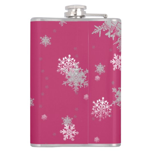 Flacon de Noël rose (Dos)