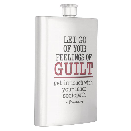 Flacon de nom personnalisé Funny Self-Knowledge (Droite)